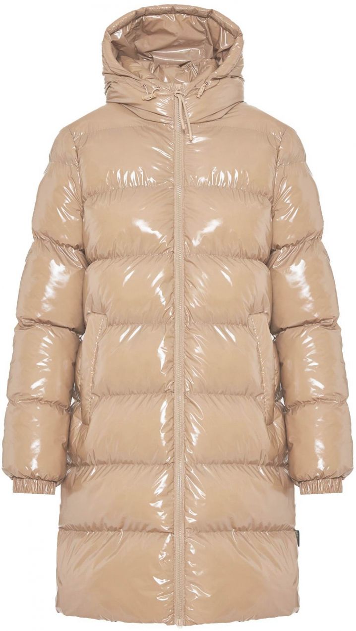 Funky Buddha Zimný kabát  piesková