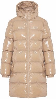 Funky Buddha Zimný kabát  piesková