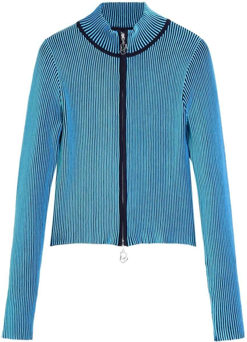 Desigual Kardigán  azúrová / čierna