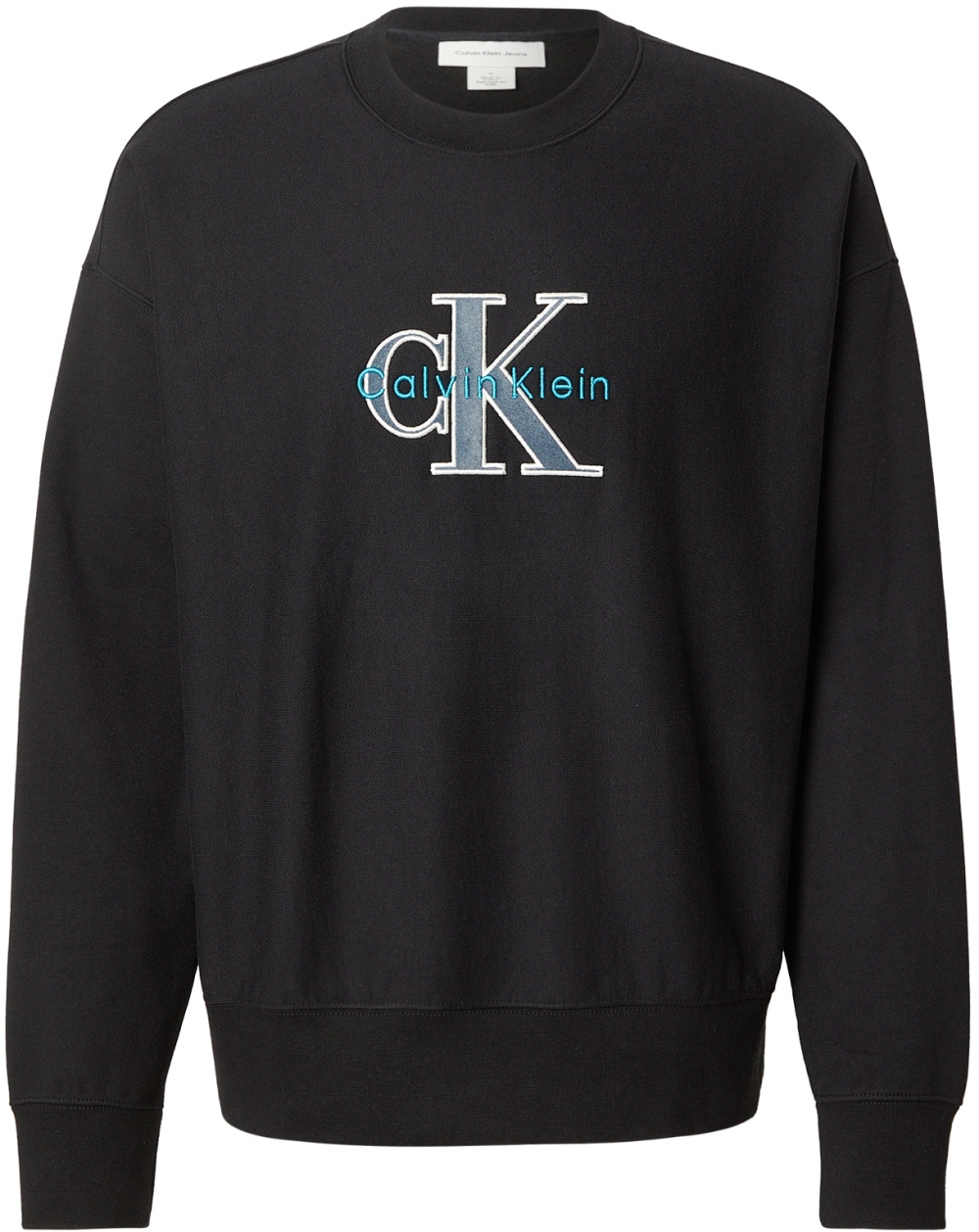 Calvin Klein Jeans Mikina  mätová / červená / čierna / biela