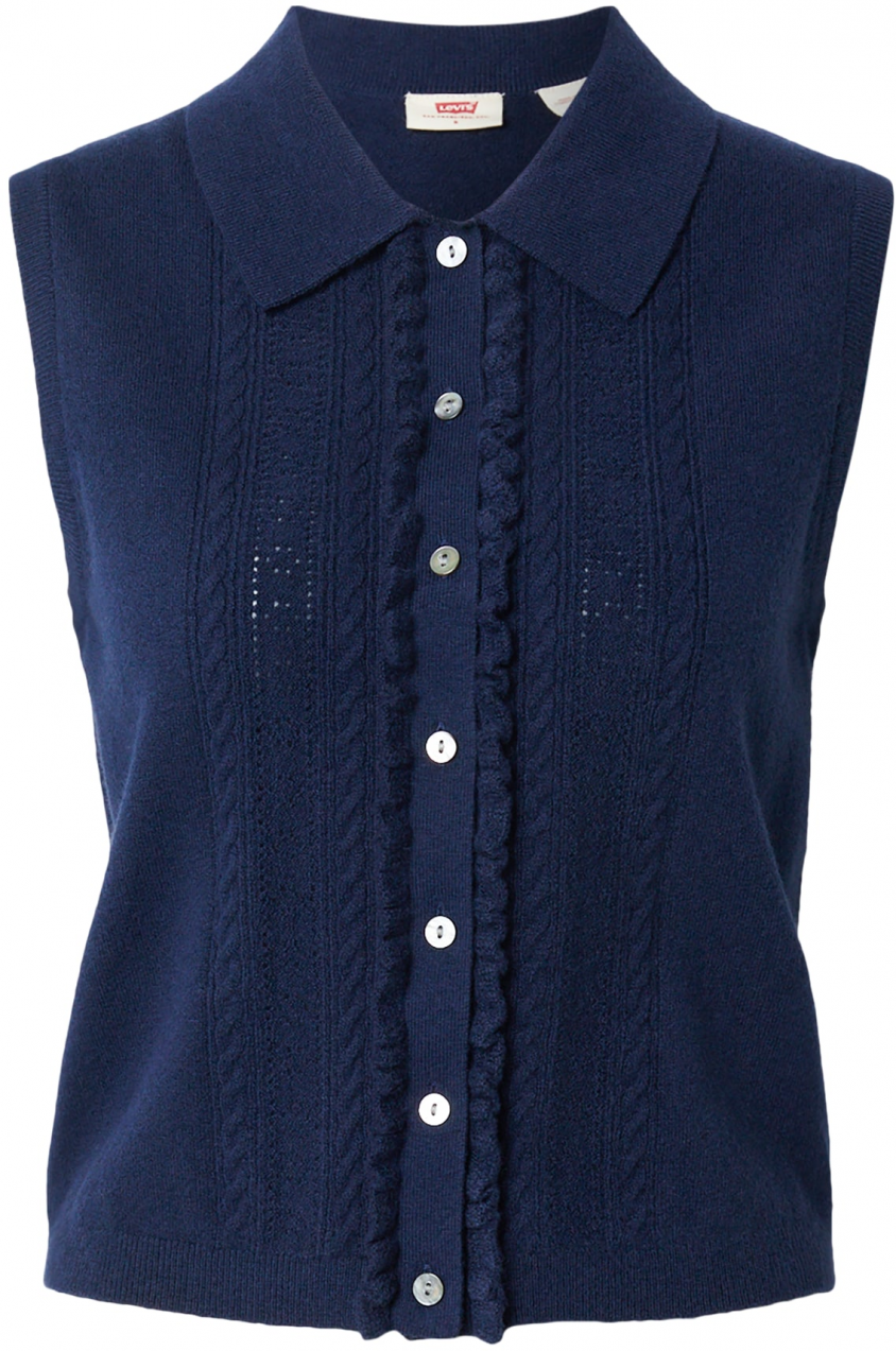 LEVI'S ® Pletená vesta  námornícka modrá