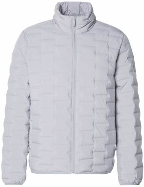 Calvin Klein Prechodná bunda  svetlosivá