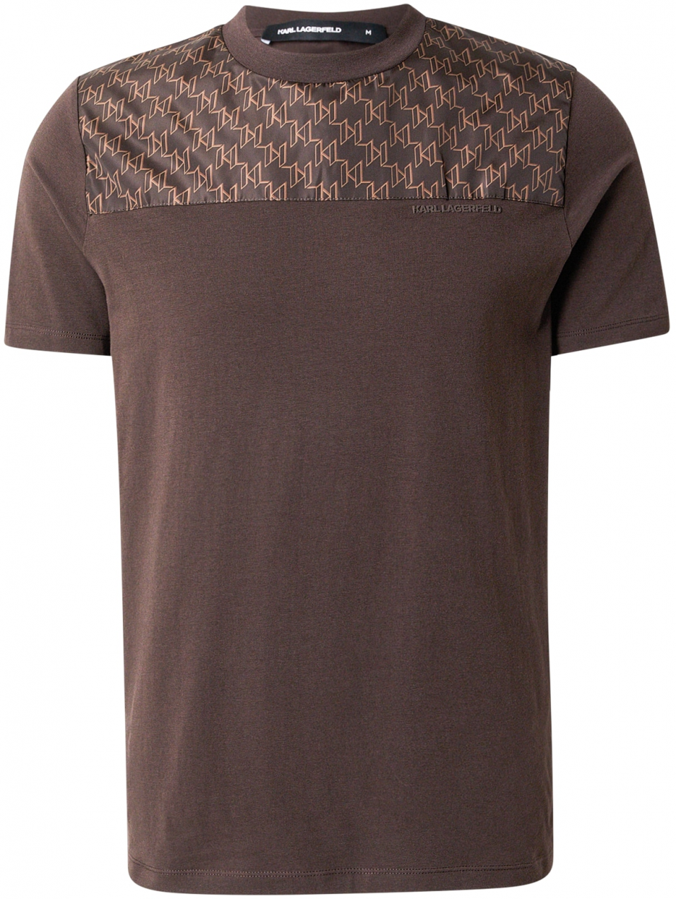 Karl Lagerfeld Tričko  hnedá / tmavohnedá