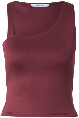 ABOUT YOU Top  burgundská