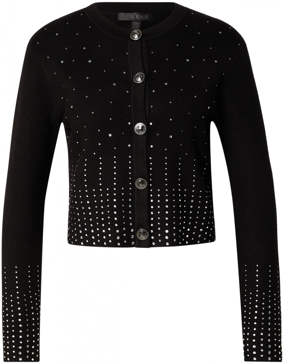 GUESS Kardigán  čierna