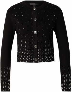 GUESS Kardigán  čierna