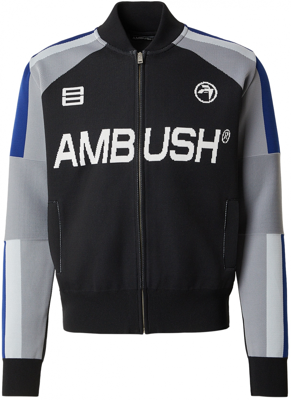 AMBUSH Kardigán  modrá / sivá / čierna / biela