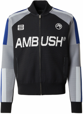 AMBUSH Kardigán  modrá / sivá / čierna / biela