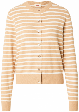 LEVI'S ® Kardigán  béžová / biela