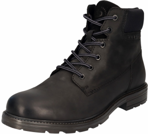 bugatti Šnurovacie čižmy  čierna