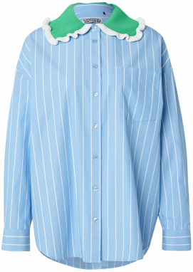 Essentiel Antwerp Blúzka  modrá / biela