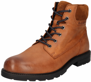 bugatti Šnurovacie čižmy  koňaková