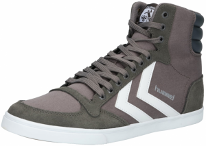 Hummel Športová obuv 'Stadil'  dymovo šedá / tmavosivá / biela