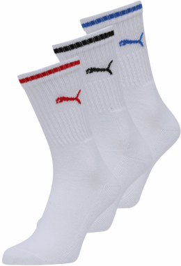 PUMA Ponožky  modrá / červená / čierna / šedobiela