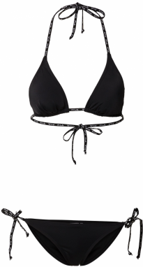 FILA Športové bikiny 'Sibu'  čierna / šedobiela