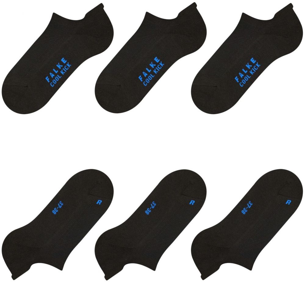 FALKE Ponožky 'Cool Kick'  modrá / čierna