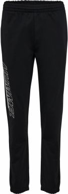 Hummel Športové nohavice 'Pulse'  čierna / biela