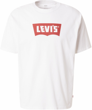 LEVI'S ® Tričko 'Vintage Batwing Graphic Tee'  červená / biela