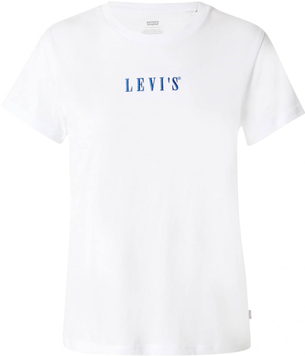 LEVI'S ® Tričko 'The Perfect Tee'  modrá / biela