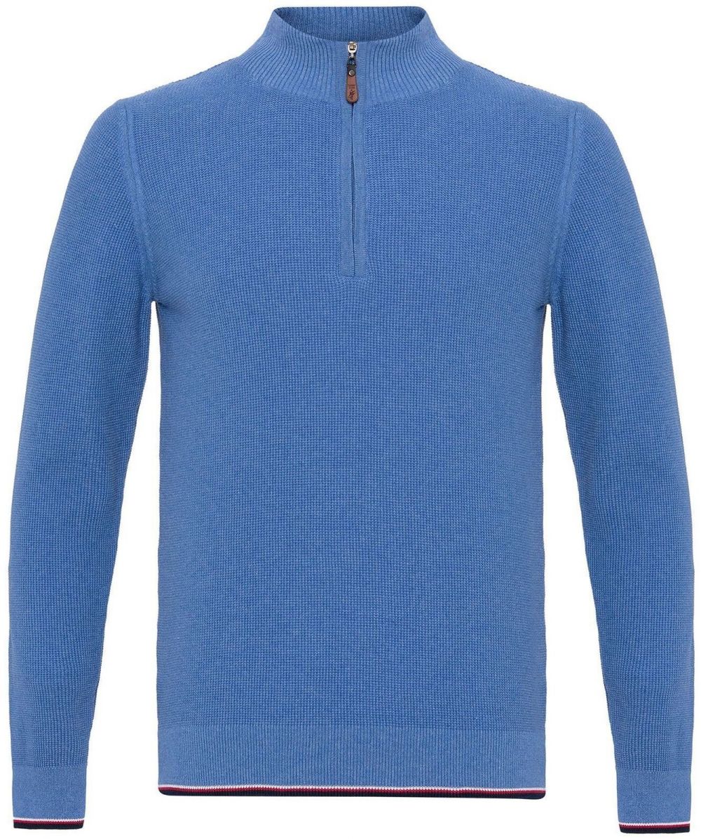 Jacey Quinn Sveter  námornícka modrá / svetlomodrá / červená / biela