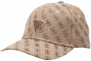 GUESS Čiapka 'KATYA BASEBALL CAP'  béžová / hnedá