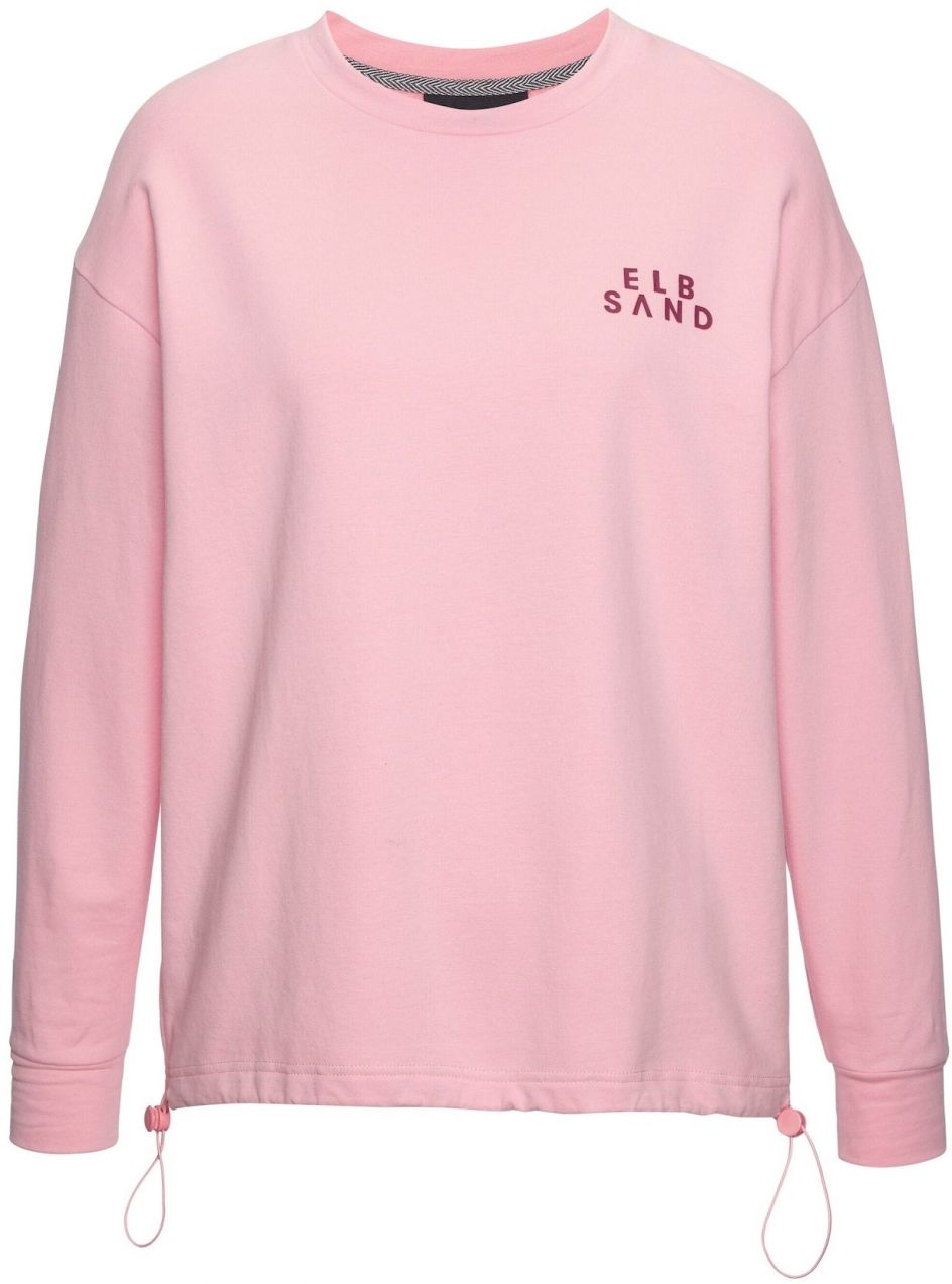 Elbsand Mikina  ružová / tmavoružová