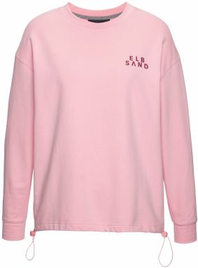 Elbsand Mikina  ružová / tmavoružová