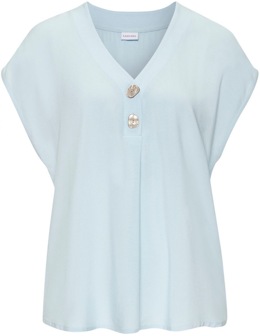 LASCANA Blúzka  svetlomodrá