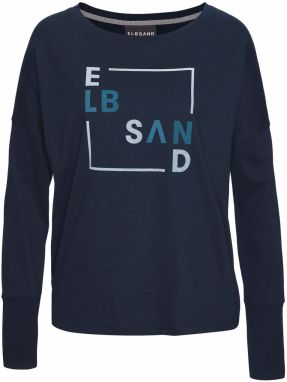 Elbsand Tričko  námornícka modrá / zafírová / svetlomodrá