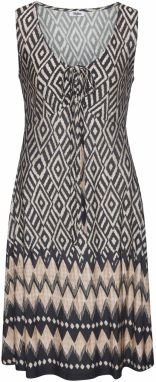 BUFFALO Šaty  béžová / hnedá / čierna