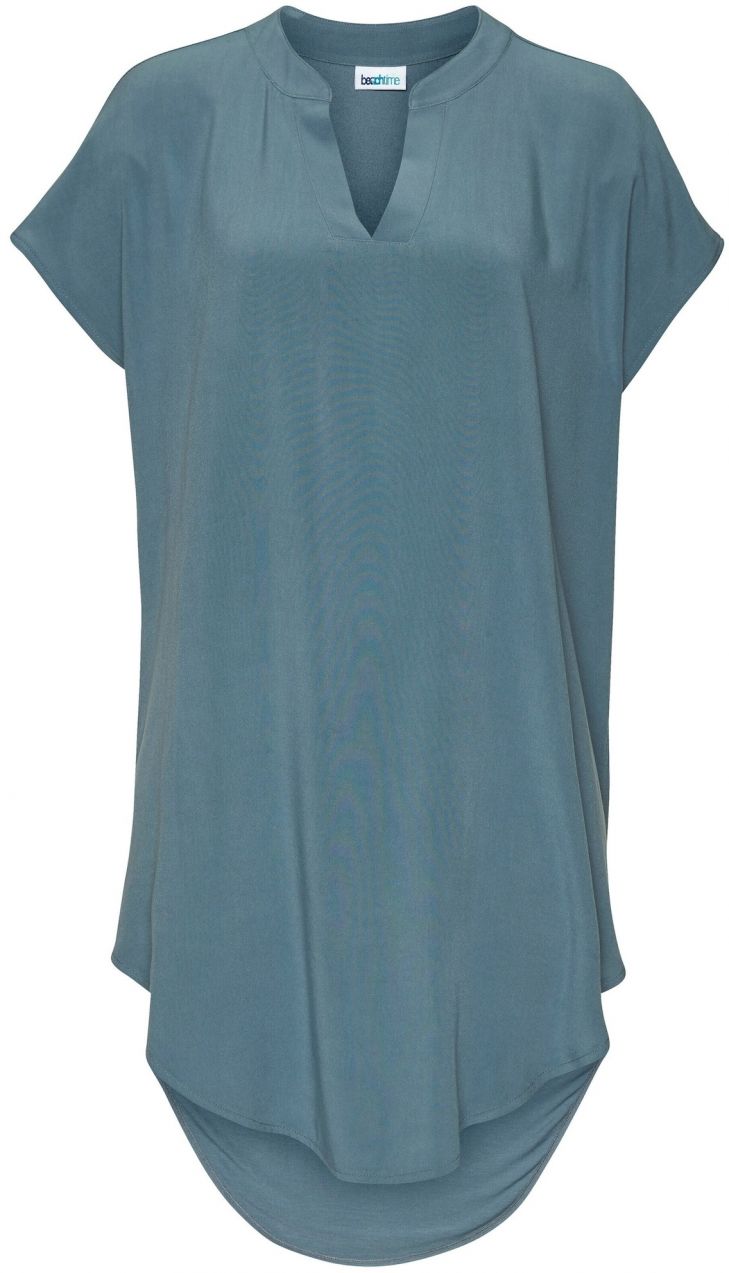 BEACH TIME Blúzka  dymovo modrá