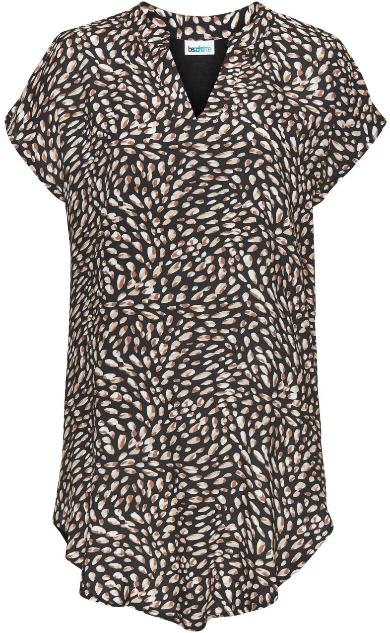 BEACH TIME Blúzka  béžová / svetlohnedá / čierna / biela