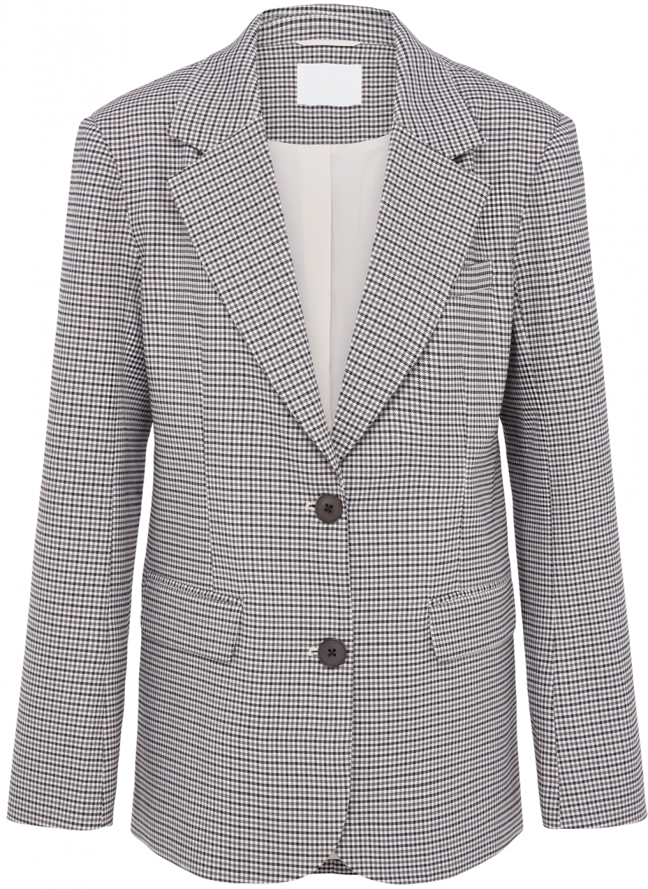 LeGer by Lena Gercke Blejzer 'Shayenne'  tmavošedá / čierna / biela