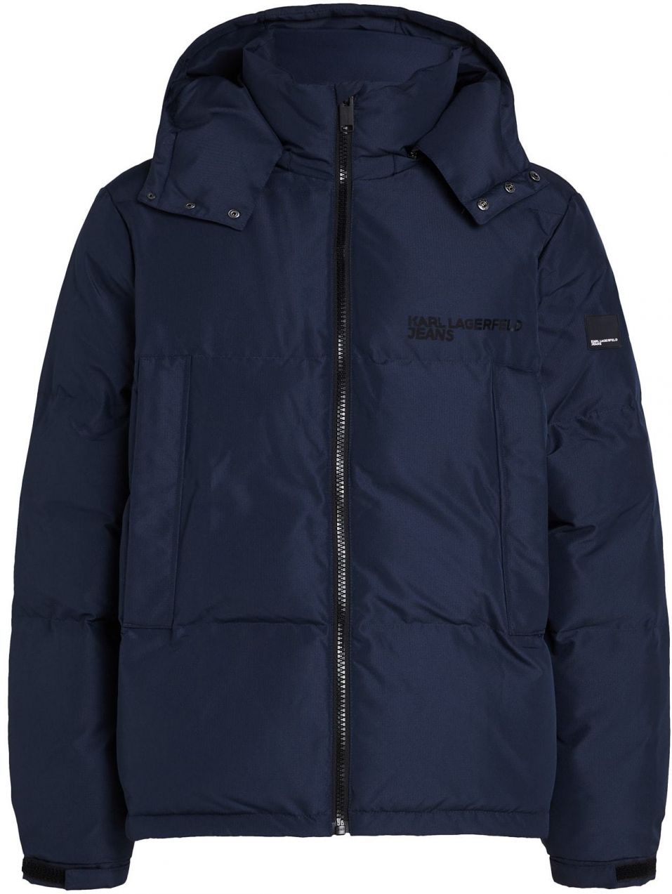 KARL LAGERFELD JEANS Zimná bunda  tmavomodrá