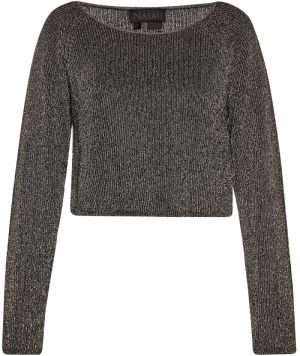 NAEMI Sveter  zlatá / čierna