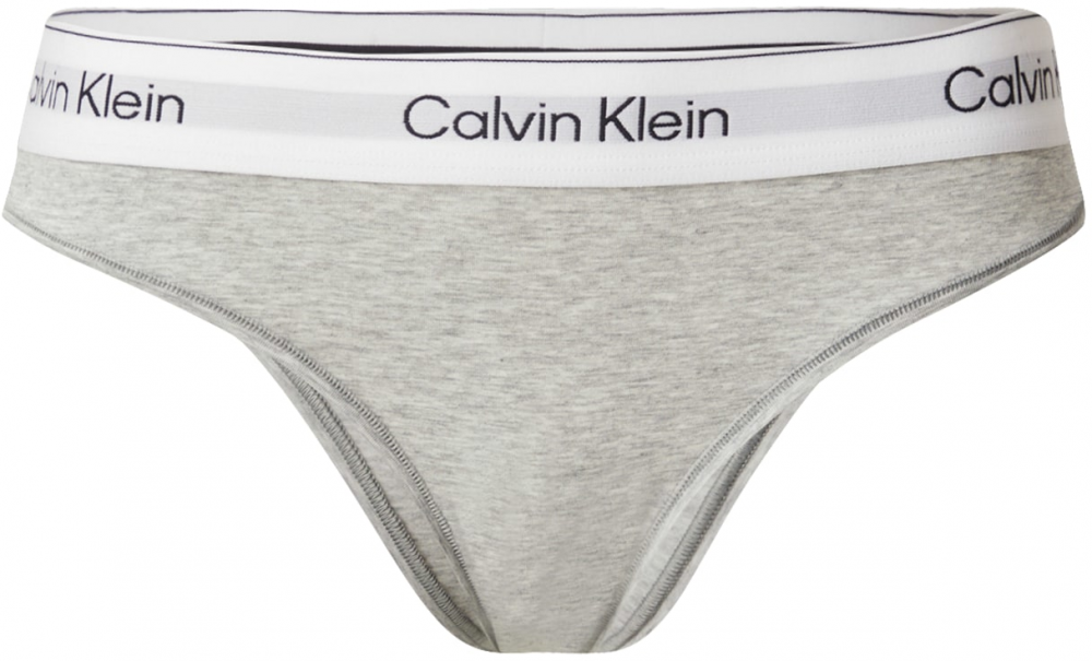 Calvin Klein Underwear Nohavičky  svetlosivá / čierna / biela