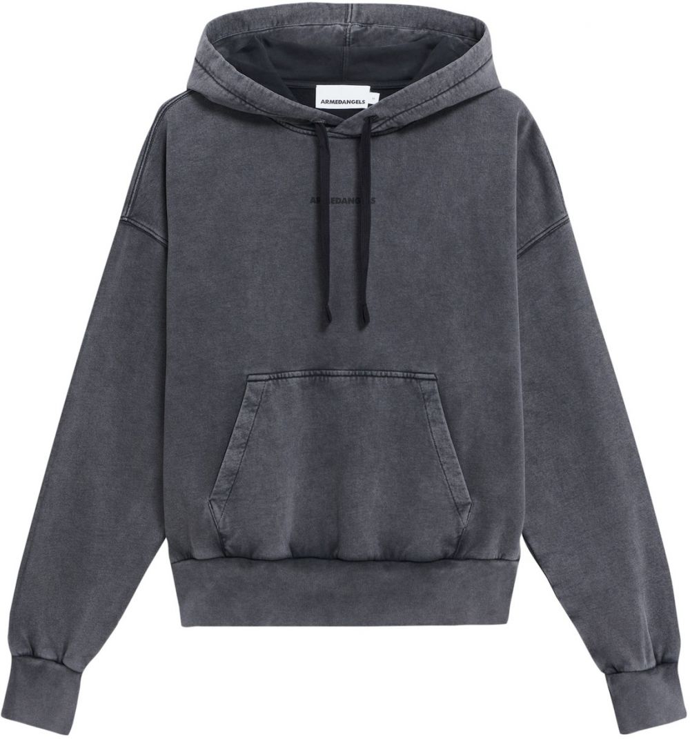 ARMEDANGELS Mikina  tmavosivá / čierna