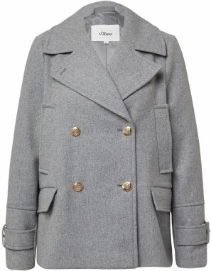 s.Oliver Prechodný kabát  sivá