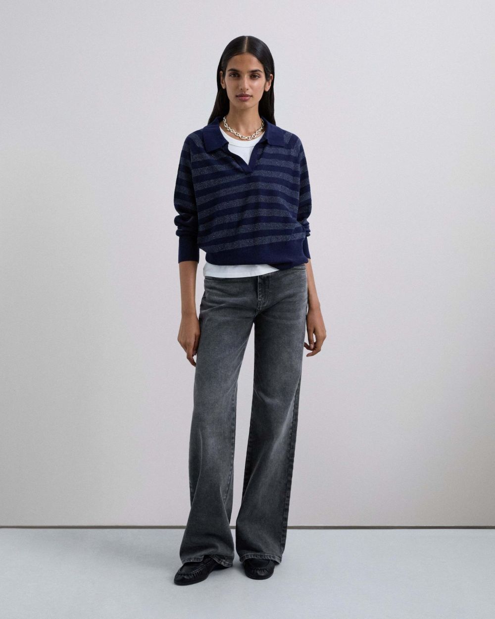 Scalpers Sveter  námornícka modrá