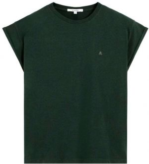 Scalpers Tričko  tmavozelená