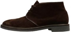 Scalpers Šnurovacie čižmy  tmavohnedá