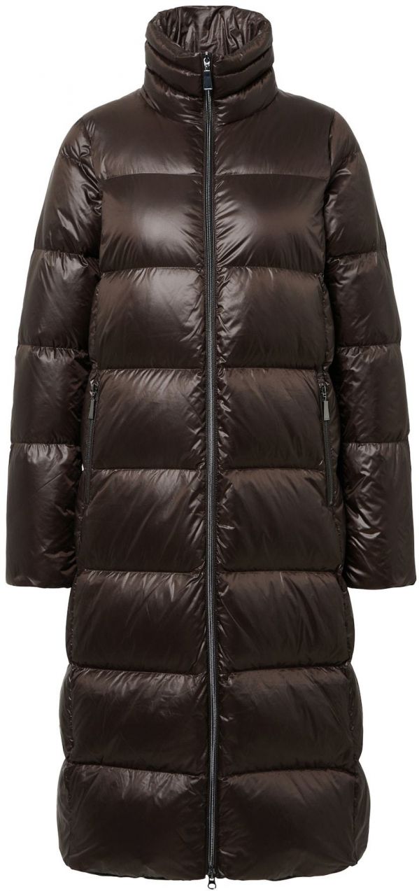 COMMA Zimný kabát  tmavohnedá