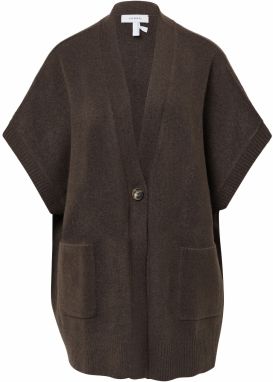 COMMA Kardigán  tmavohnedá