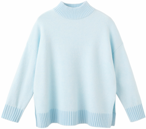 MANGO Sveter 'DOMAR'  svetlomodrá