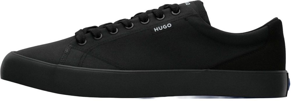 HUGO Nízke tenisky  čierna / biela