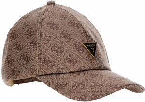 GUESS Čiapka 'MILANO'  tmelová / hnedá / čierna