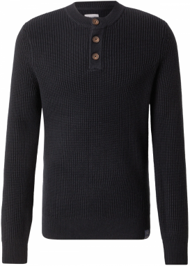 MUSTANG Sveter 'Eastport'  čierna