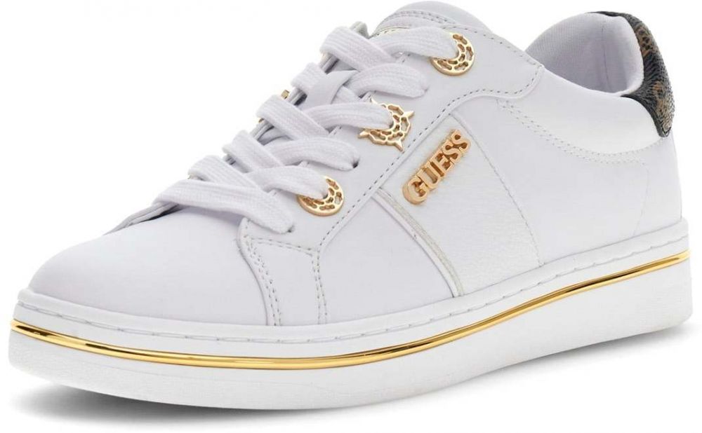GUESS Nízke tenisky 'STEW'  biela