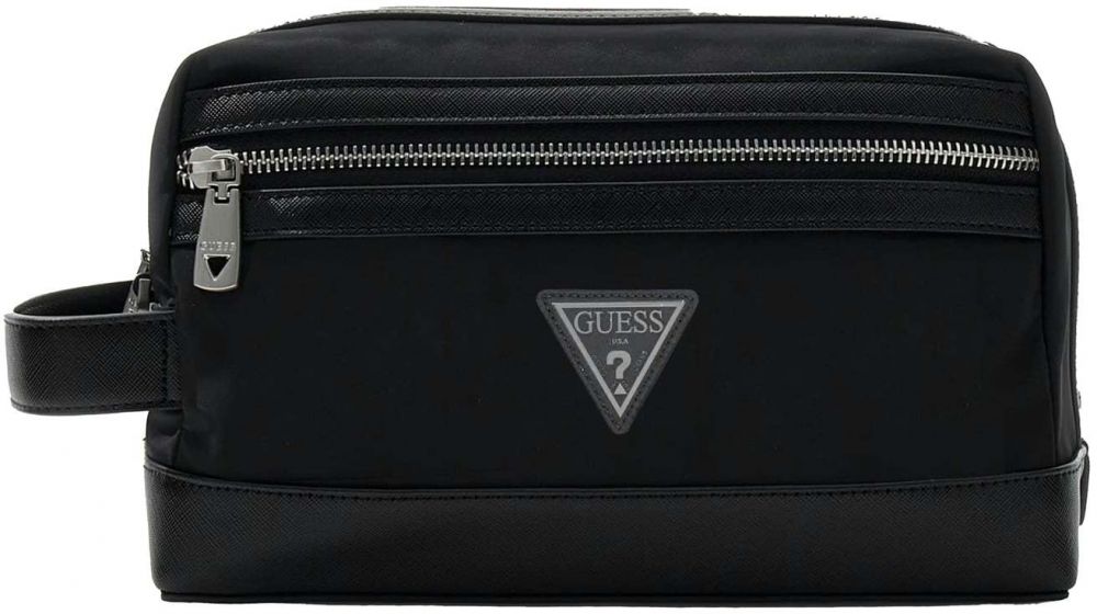 GUESS Toaletná taška 'BERLIN'  čierna