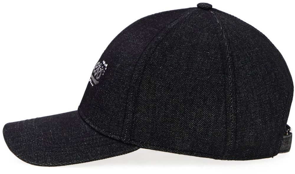 GUESS Čiapka  tmavosivá / čierna melírovaná / strieborná